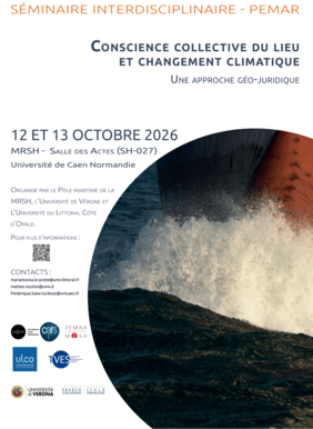 Affiche séminaire interdisciplinaire PEMAR