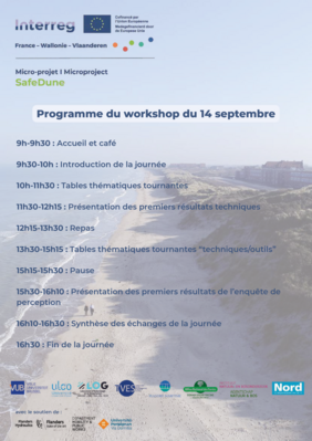 Programme Workshop Interreg SafeDune