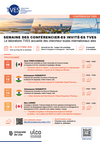 Semaine des conférenciers invités TVES, programme détaillé