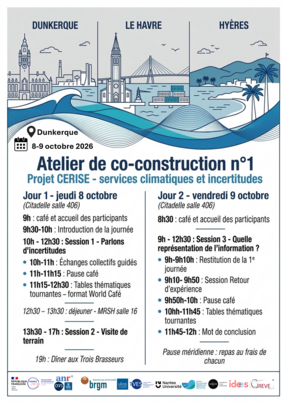 Programme détaillé Workshop CERISE