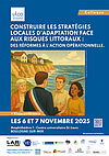 Affiche colloque les risques littoraux