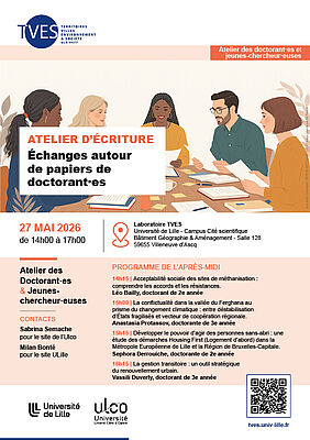 Affiche Atelier des doctorant·es et jeunes chercheur·euses
